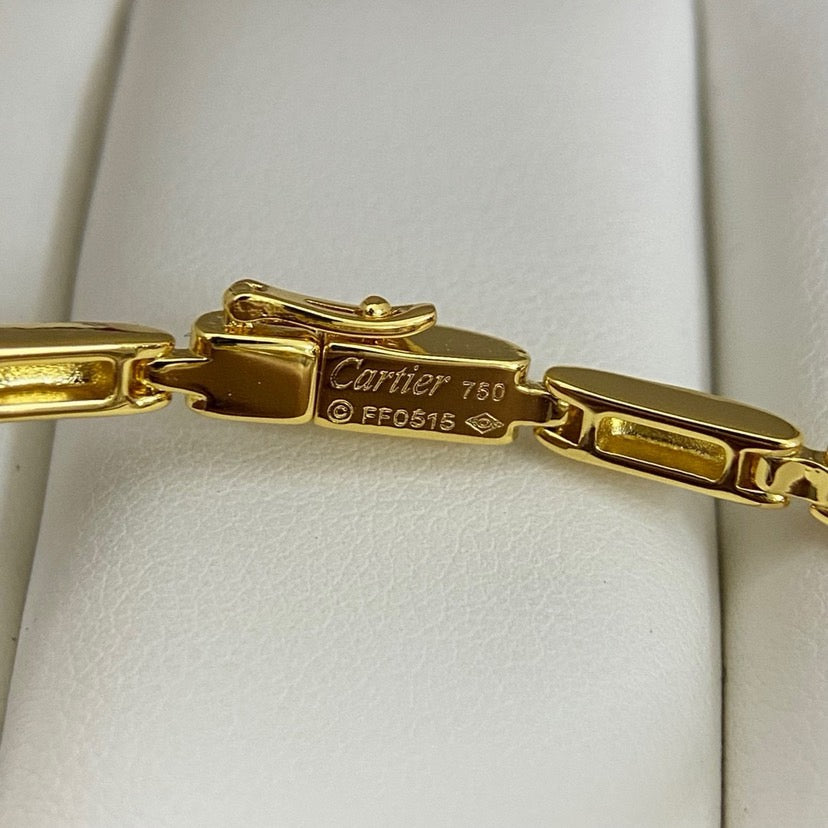 [Triumph Jewelry]PANTHERE HALF DIAMOND ON CHAIN BRACELET