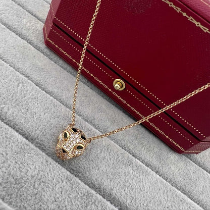 [Triumph Jewelry]PANTHERE FULL DIAMOND NECKLACE