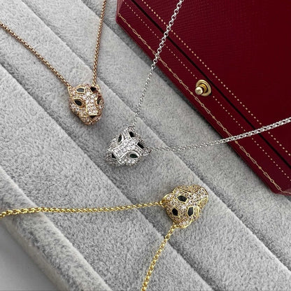 [Triumph Jewelry]PANTHERE FULL DIAMOND NECKLACE