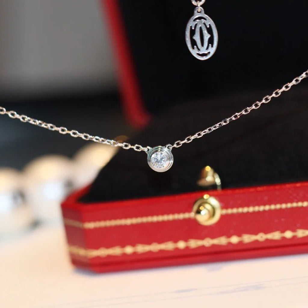 [Triumph Jewelry]DAMOUR DIAMOND NECKLACE