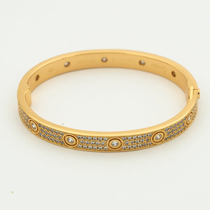 [Triumph Jewelry]LOVE BRACELET 6.1MM DIAMOND-PAVED 10 BIG DIAMONDS