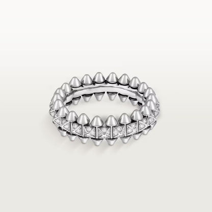 [Triumph Jewelry]CLASH 6.4MM SMALL FULL DIAMOND RING