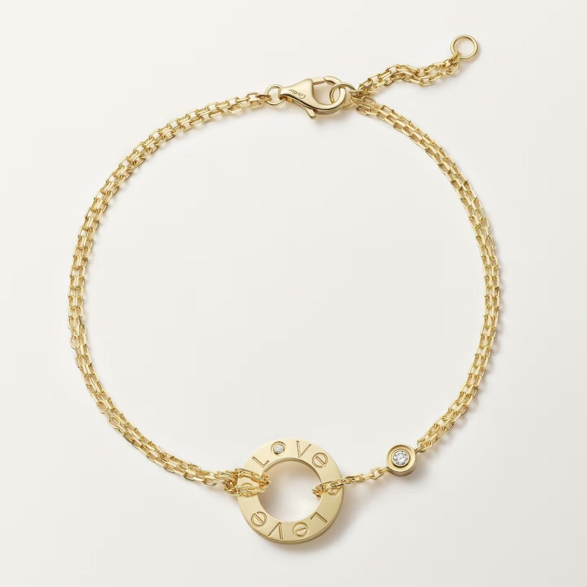 [Triumph Jewelry]LOVE BRACELET 2 DIAMOND