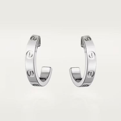[Triumph Jewelry]LOVE EARRINGS 2.65 MM NO DIAMOND SMALL
