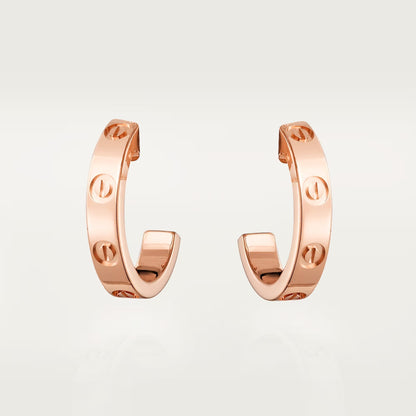 [Triumph Jewelry]LOVE EARRINGS 2.65 MM NO DIAMOND SMALL