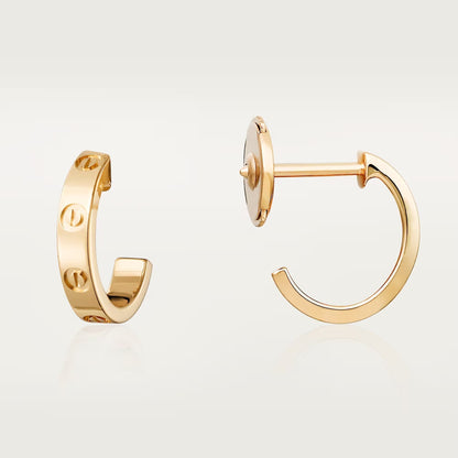 [Triumph Jewelry]LOVE EARRINGS 2.65 MM NO DIAMOND SMALL