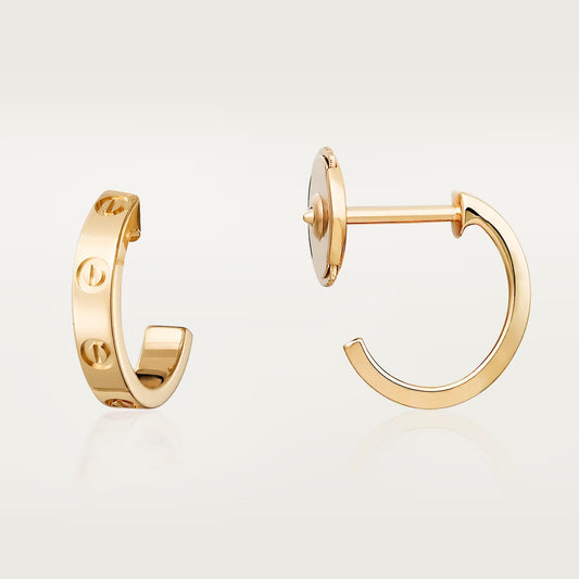 [Triumph Jewelry]LOVE EARRINGS 2.65 MM NO DIAMOND SMALL