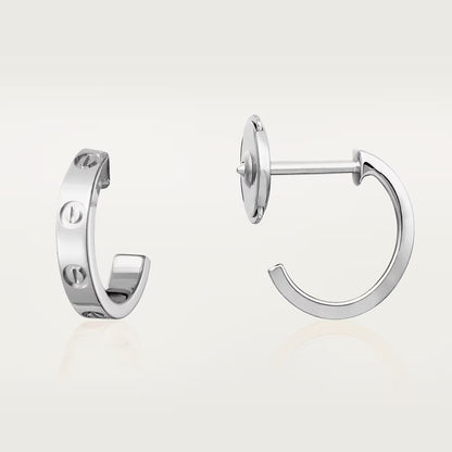 [Triumph Jewelry]LOVE EARRINGS 2.65 MM NO DIAMOND SMALL
