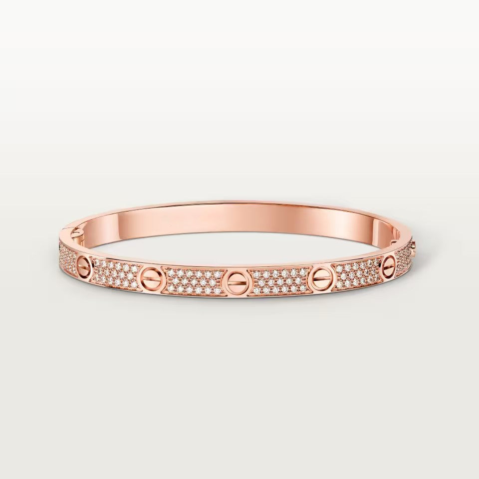 [Triumph Jewelry]LOVE BRACELET 4.8MM DIAMOND-PAVED