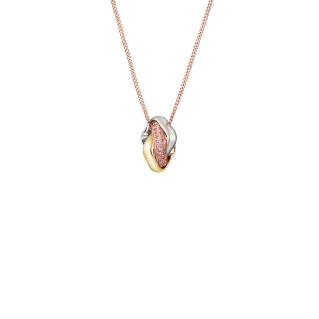 [Triumph Jewelry]TRINITY CUSHION NECKLACE COLLECTION