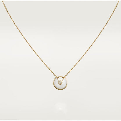 [Triumph Jewelry]AMULETTE ROSE GOLD MOP NECKLACE
