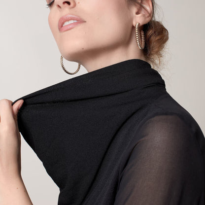 [Triumph Jewelry]CLASH HOOP LARGE EARRINGS