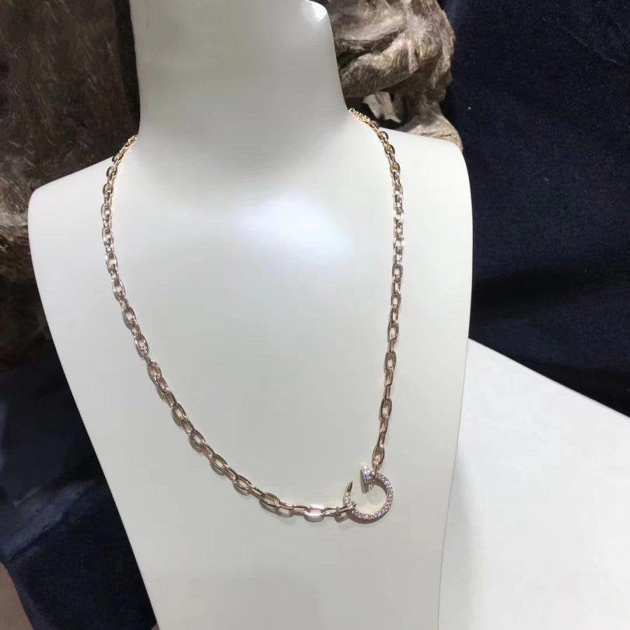 [Triumph Jewelry]JUSTE NECKLACE FULL DIAMONDS