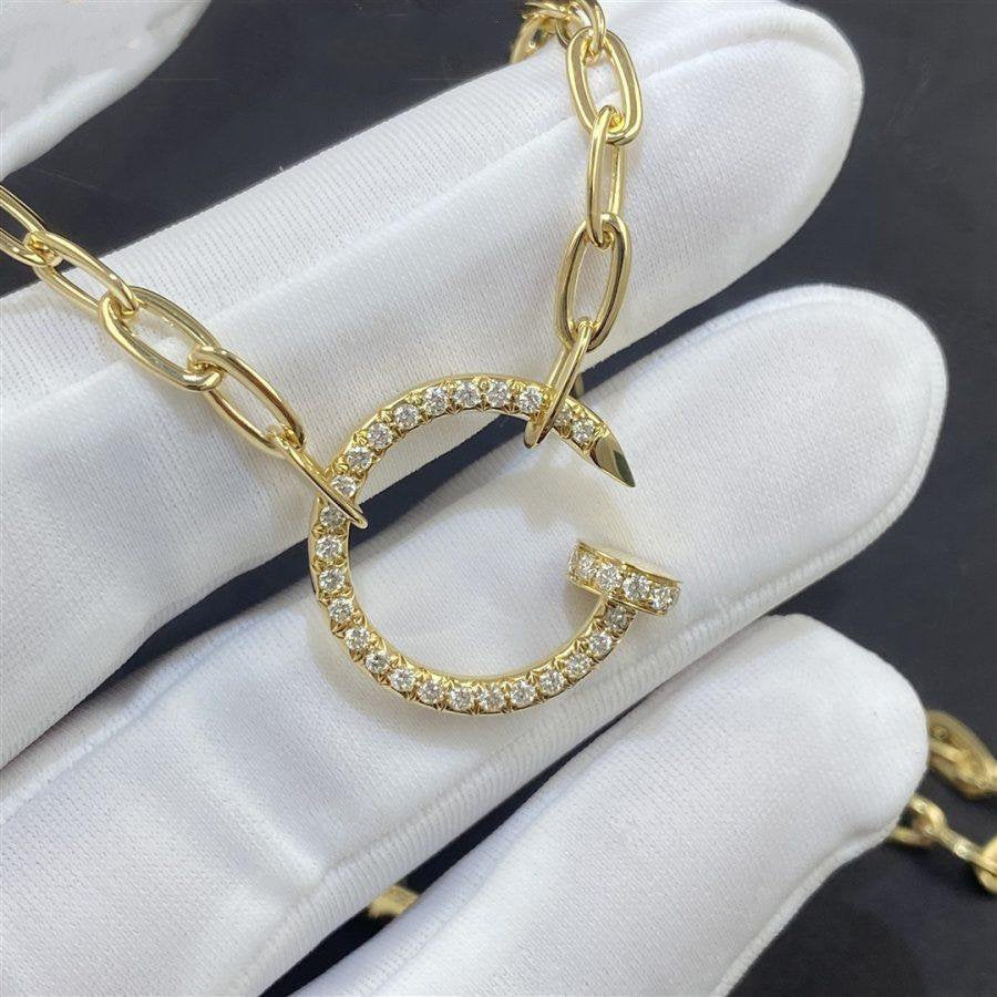 [Triumph Jewelry]JUSTE NECKLACE FULL DIAMONDS