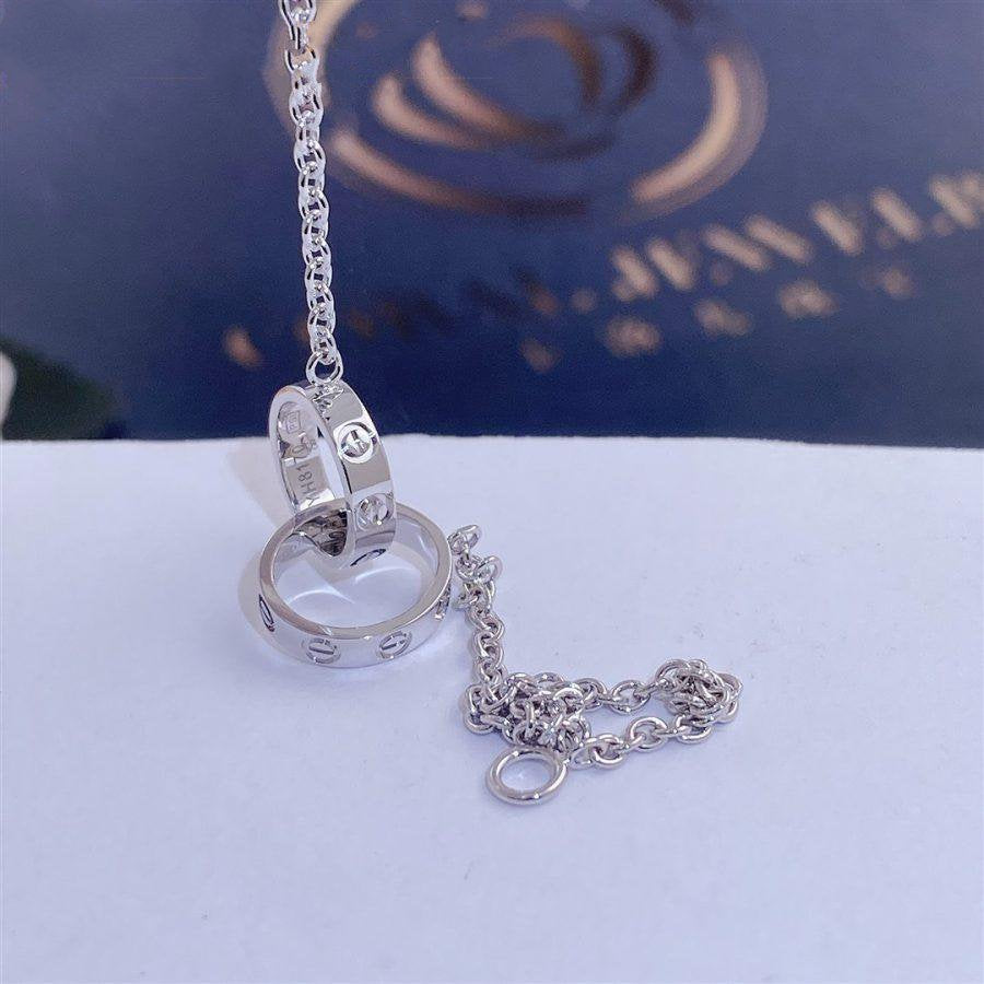 [Triumph Jewelry]LOVE BRACELET DOUBLE RING