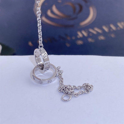[Triumph Jewelry]LOVE BRACELET DOUBLE RING