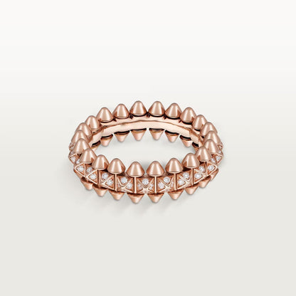 [Triumph Jewelry]CLASH 6.4MM SMALL FULL DIAMOND RING