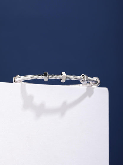 [Triumph Jewelry]CT THREADED BRACELET