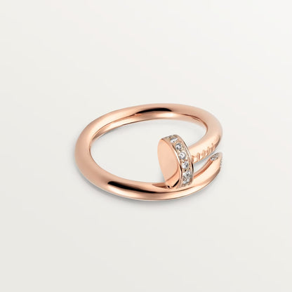 [Triumph Jewelry]JUSTE RING 2.6MM HALF DIAMOND