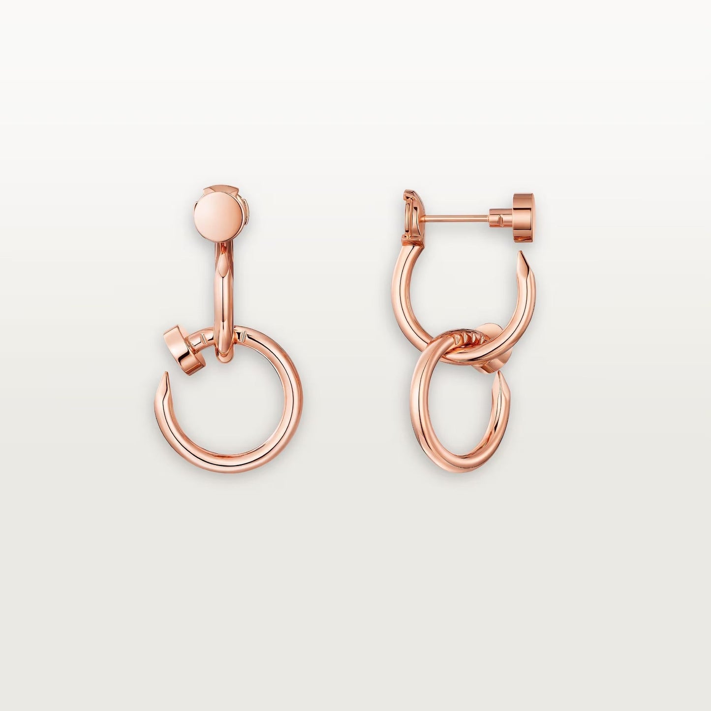 [Triumph Jewelry]JUSTE NO DIAMOND DOUBLE EARRINGS