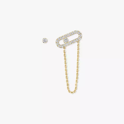 [Triumph Jewelry]Move Uno Diamond Earrings