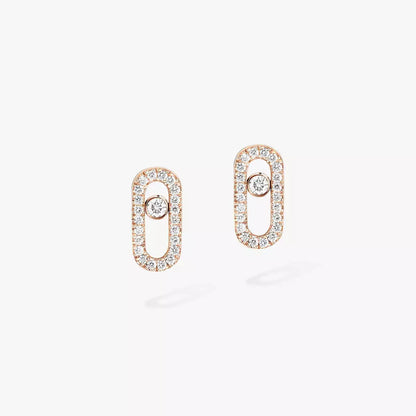 [Triumph Jewelry]Move Uno Diamond Earrings