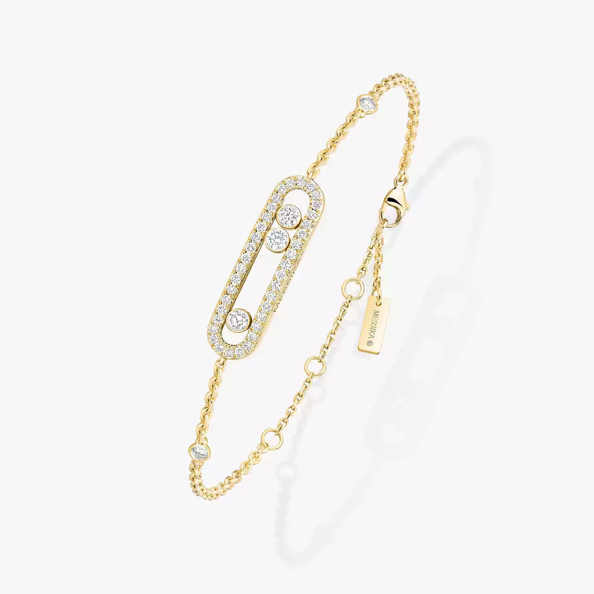 [Triumph Jewelry]Pavé Baby Move Diamond Bracelet