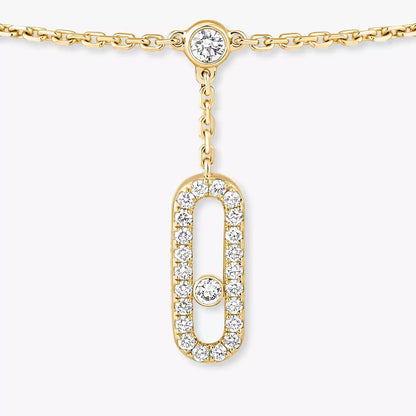 [Triumph Jewelry] Move Uno pavé ankle bracelet