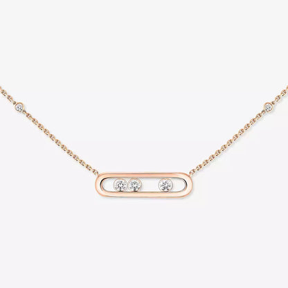 [Triumph Jewelry] Baby Move Gold Diamond Necklace