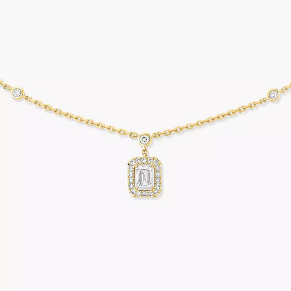 [Triumph Jewelry]My Twin Diamond Necklace in Silver