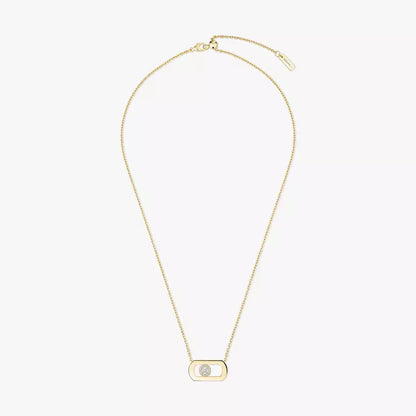 [Triumph Jewelry]So Move Diamond Necklace in Gold