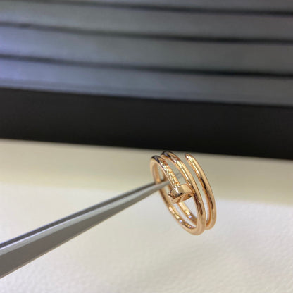 [Triumph Jewelry]SMOOTH THREE-BAND NAIL RING